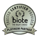 biote Platinum Partner badge